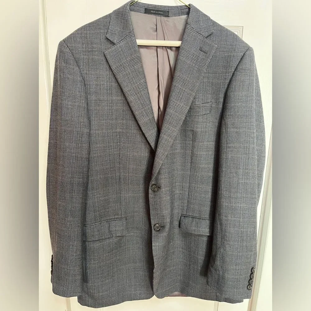 Lauren Ralph Lauren Men’s Sports Coat Overcoat Lord & Taylor Size 42 L 100% Wool